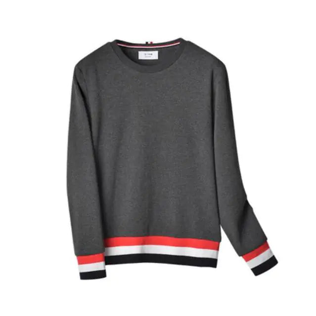 2023 TB Brand Striped Waffle Sweatshirts for All