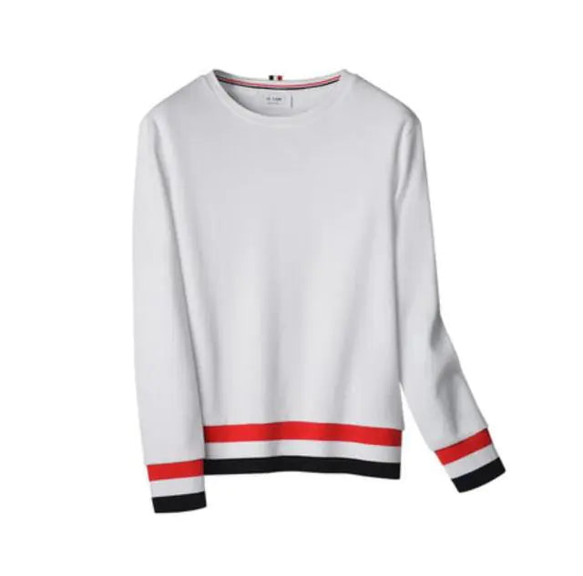 2023 TB Brand Striped Waffle Sweatshirts for All